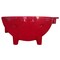 Alfi Brand Red Wine FireHotTub The Rnd Fire Burning Portable Outdoor Hot Bath Tub FireHotTub-RW - alternate 3